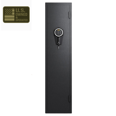 Fortress Series 2–6 Rifle Tactical Gun Safe – Keypad Lock + Steel Defense
